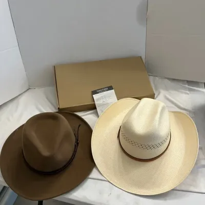 STETSON Cowboy Hat and Rack