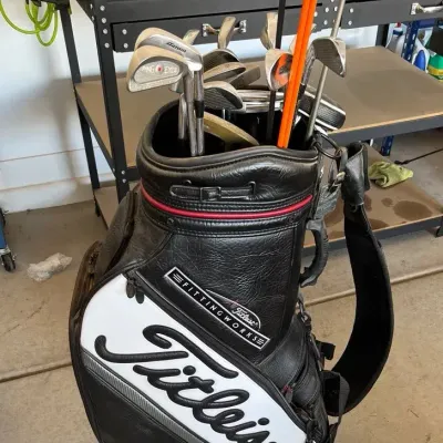 Golf Bag and Clubs