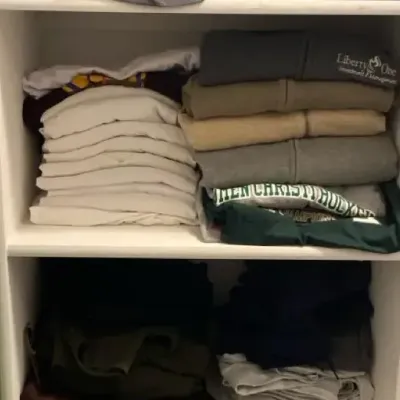 Men’s Sweats, White T-Shirts, T-Shirts, Shorts, and More