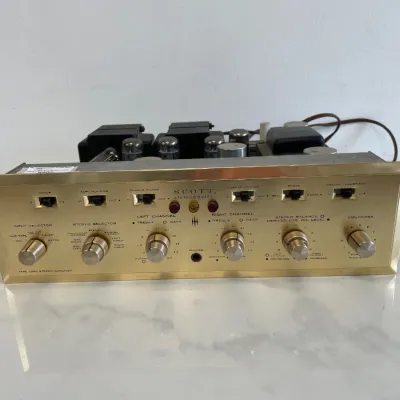 Sale Photo Thumbnail #125: Lot 8807 vintage hh scott stereomaster 299c stereo tube amplifier