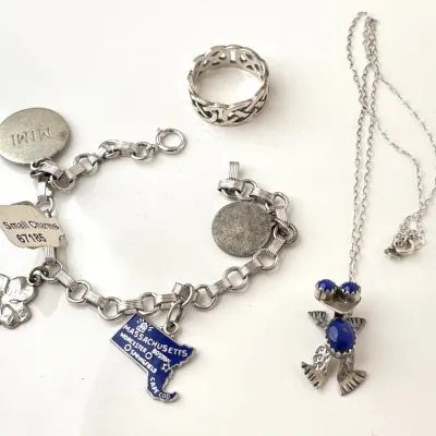 Sale Photo Thumbnail #271: Lot 8962 sterling silver jewelry