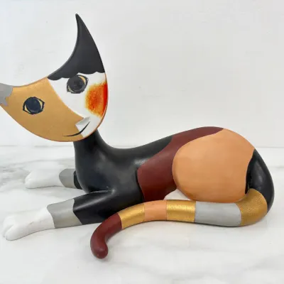 Sale Photo Thumbnail #232: Lot 8921 goebel rosina wachtmeister nero cat figurine
