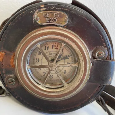 Sale Photo Thumbnail #113: Lot 8794 vintage detex eco newman watchman s clock