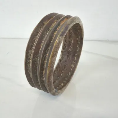 Sale Photo Thumbnail #105: Lot 8785 antique african currency bracelet