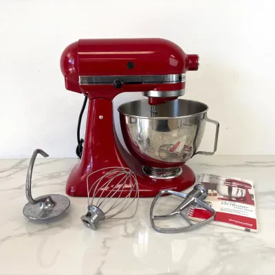 Sale Photo Thumbnail #320: Lot 9016 kitchen aid stand mixer