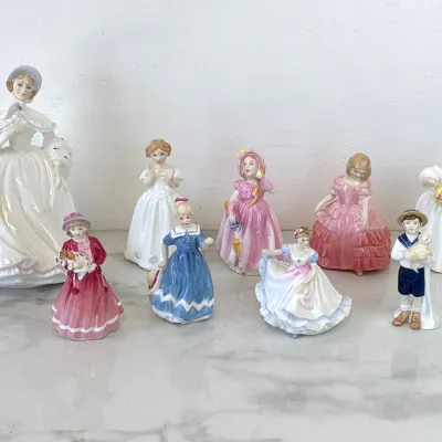 Sale Photo Thumbnail #340: Lot 9036 royal doulton porcelain figurines