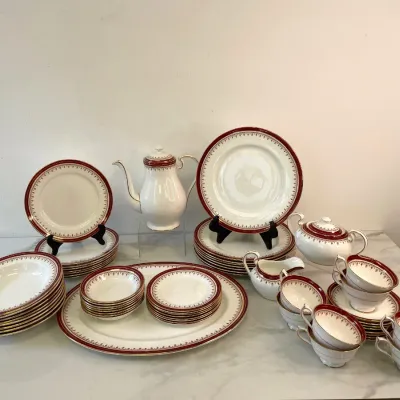 Sale Photo Thumbnail #23: Lot 8700 ansley durham fine bone china