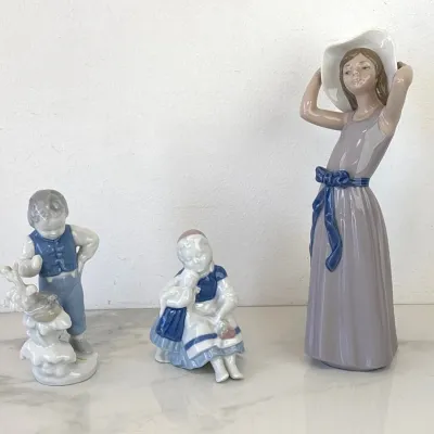 Sale Photo Thumbnail #341: Lot 9037 lladro porcelain figurine gerold porzellan figurines