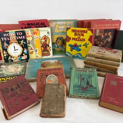 Sale Photo Thumbnail #209: Lot 8898 vintage hardcover children s books golden books pogo more