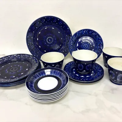 Sale Photo Thumbnail #429: Lot 9129 arabia finland valencia pattern dishes