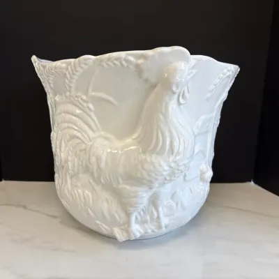 Sale Photo Thumbnail #54: Lot 8731 andrea by sadek portuguese rooster cachepot planter