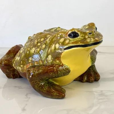 Sale Photo Thumbnail #337: Lot 9033 arnels pottery ceramic cane toad