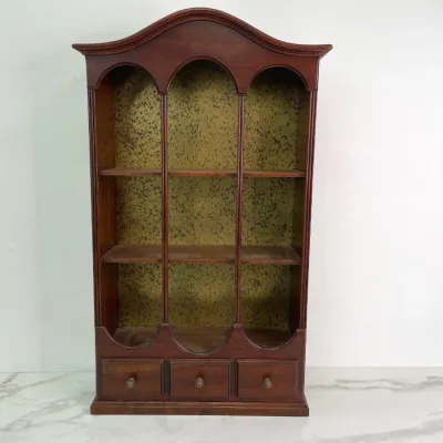 Sale Photo Thumbnail #30: Lot 8707 wood trinket display cabinet