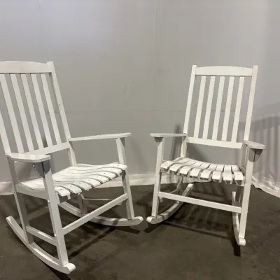 Sale Photo Thumbnail #458: Lot 50458 outdoor rocking chairs