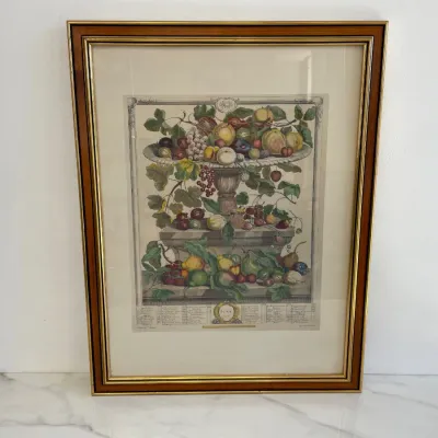 Sale Photo Thumbnail #112: Lot 8793 robert furber 12 months of fruits june art print