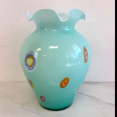 Sale Photo Thumbnail #53: Lot 8730 italian murano glass art vase
