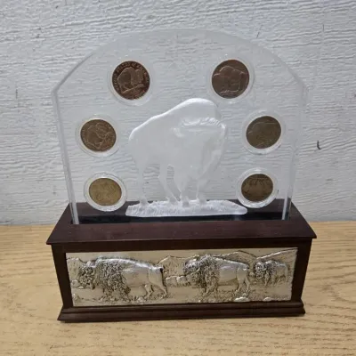 Sale Photo Thumbnail #20: Danbury Mint Complete Buffalo Nickel Mint Set