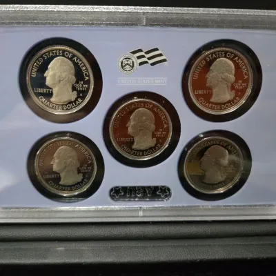 Sale Photo Thumbnail #10: State Quarter Proof Set 2010