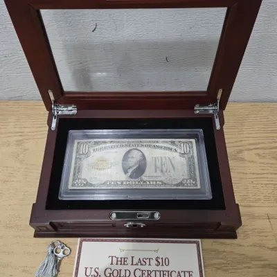 Sale Photo Thumbnail #27: The Last $10 U.S. Gold Certificate