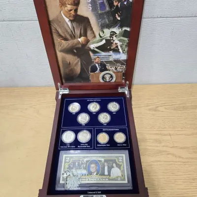 Sale Photo Thumbnail #19: John F Kennedy Coin And Currency Collection