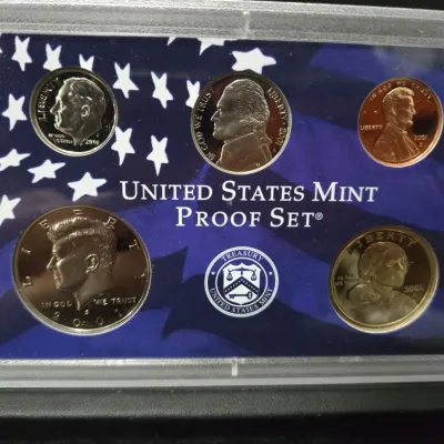 Sale Photo Thumbnail #2: Proof Set 2001-S