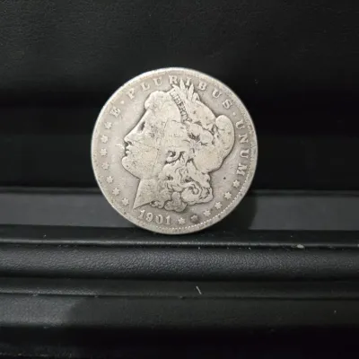 Sale Photo Thumbnail #29:  1901 O Morgan Silver Dollar