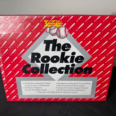 Vintage GameTime 'The Rookie Collection' Baseball Card Set
