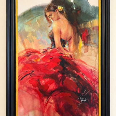 Anna Razumovskaya 'Flamenco' Limited Edition Signed 40/50