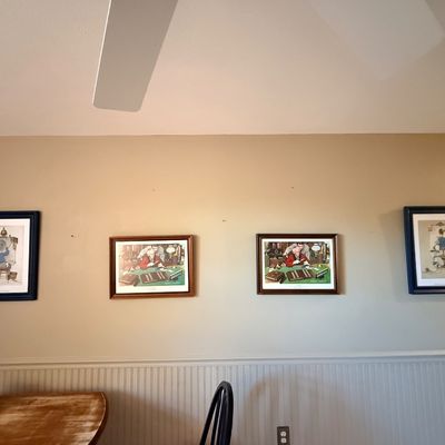Four Framed Norman Rockwell Prints