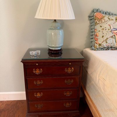Sale Photo Thumbnail #91: Mahogany Nightstands 