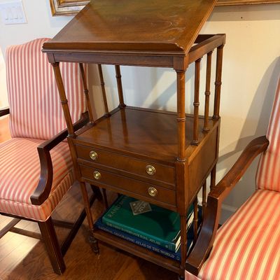 Sale Photo Thumbnail #31: Antique Slanted Writing Desk or Lectern