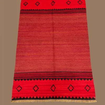 Flat weave kilim 100% wool from Afghanistan