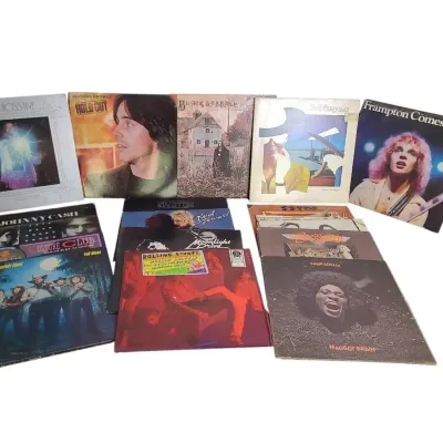 DO190 Classic Rock Vinyls - The Rolling Stones, Black Sabbath, Bad Company, and more