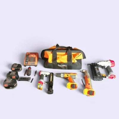 DO214 Rigid Power Tools And Central Pneumatic Staple Guns