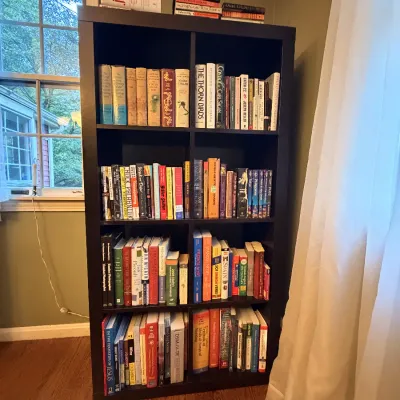 Books, bookcase