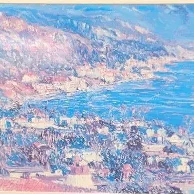 California Dreaming – Marco Sassone “Laguna Vista” Framed Art Print