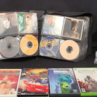 Press Play! Huge Music, Movies & Gaming Entertainment Collection