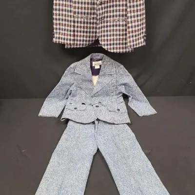 Little Gentleman! Classic Boys’ Suit & Plaid Sport Coat