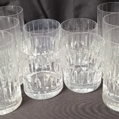 Cheers to the Classics! Cut Crystal Highball & Rocks Glass Collection