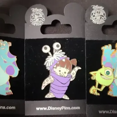 Monsters Inc. Disney Pins