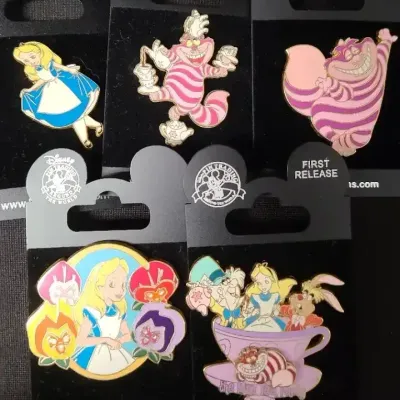 Alice in Wonderland Disney Pins