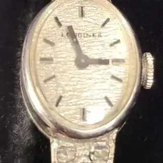 Longines Ladies Wristwatch With 14K Marked Back and Bracelet – Elegant Estate Jewelry Watch