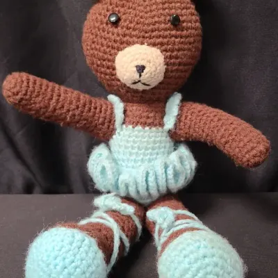 Her Royal Bearness – Handmade Crocheted Princess Bear