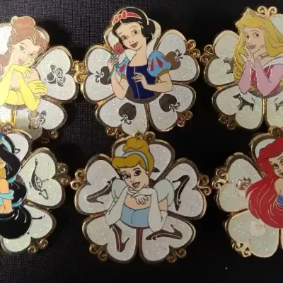Lucky You!  Disney Princess Pins