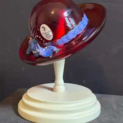 Fenton Ruby Red Hat