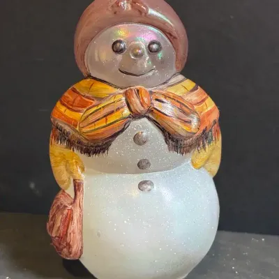 Fenton Nutmeg & Cinnamon Mrs. Snowlady