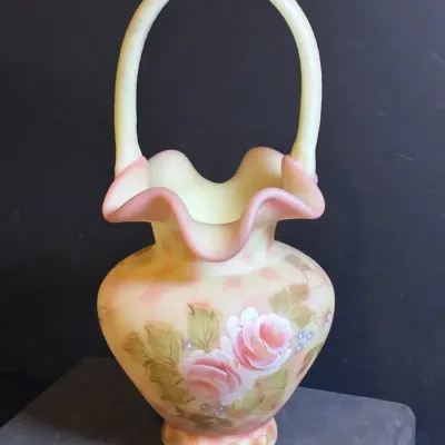 Fenton Burmese Basket