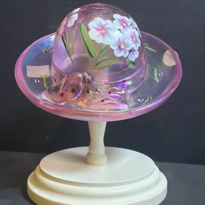 Fenton Pink Floral Hat