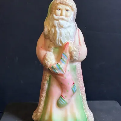 Fenton Burmese Medieval Santa