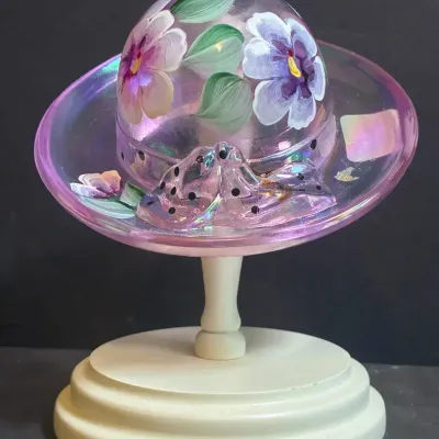 Fenton Pink Floral Hat